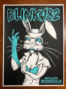 Blink-182 Indianapolis 2019 (Artist Proof)