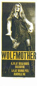 Wolfmother Raleigh / Asheville 2007