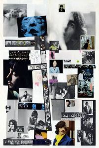 Beatles White Album Lyric Sheet Insert with Photos