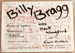 Billy Bragg 12th October 1984