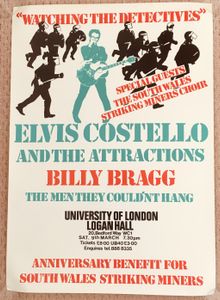 Billy Bragg and Elvis Costello