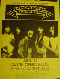 Krokus Austin June 11, 1982