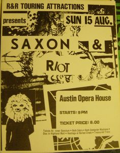 Saxon Austin August 15, 1982