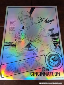 Avett Brothers Cincinnati 2019 (Setlist Foil Edition)