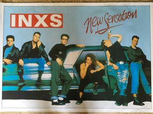 INXS – ‘New Sensation’ Tour Poster 				(90 x 64cm)