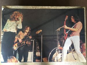 LED ZEPPELIN – (1971) Pace Int. Pub. – by Chris Walter – Cat No.159 (95 x 62cm)