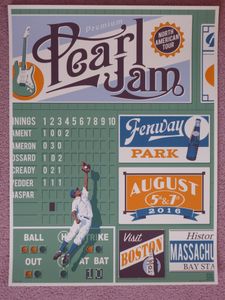 Pearl Jam - Boston,  2016