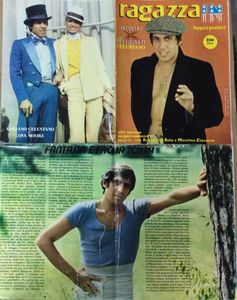 ADRIANO CELENTANO - POSTER -Poster Anni 80 – Cm 75 x Cm 48