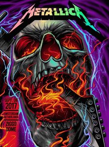 Metallica Amsterdam 2017 (Night 2) (AP Foil Variant)