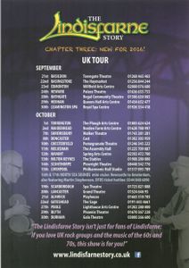 "The Lindisfarne Story: Chapter Three" flyer (2016)