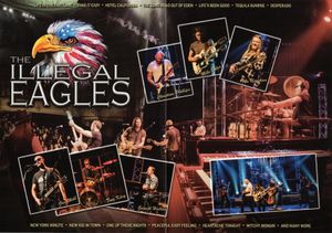 The Illegal Eagles tour flyer (2019)