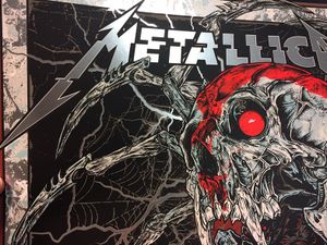 Metallica Munich 2019 VIP (AP Silver Foil Variant)