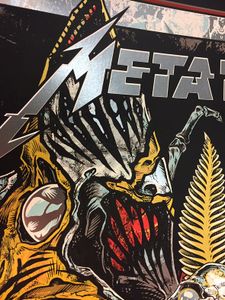Metallica Berlin 2019 VIP (AP Silver Foil Variant)