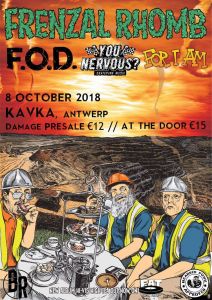 Frenzal Rhomb euro Tour 2018
