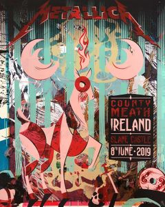 Metallica Slane Castle 2019 VIP (Test Print #4)