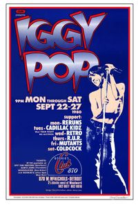 IGGY POP Detroit 1980 (reissue)