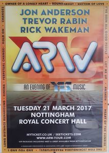 An Evening of YES Music gig mini-poster (2017)