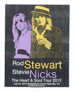 Rod Stewart / Stevie Nicks Nashville 2012