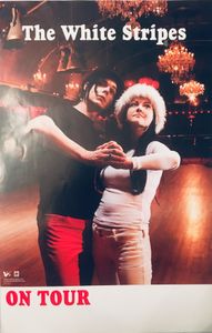 The White Stripes Elephant Fall 2003 US Tour Poster