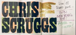 Chris Scruggs Tour Poster 2005
