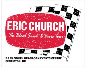 Eric Church Penticton 2013