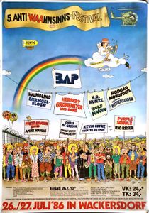 5. Anti WAAhnsinns-Festival Wackersdorf 1986