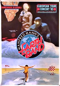 Manfred Mann's Earth Band Somewhere In Afrika European Tour Concert '83 1983
