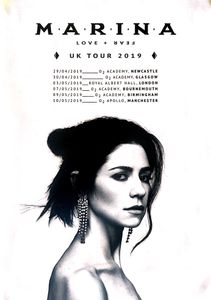Marina, Love + Fear, UK, 2019