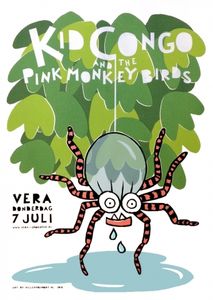 Kid Congo & The Pink Monkey Birds - Groningen, 2016