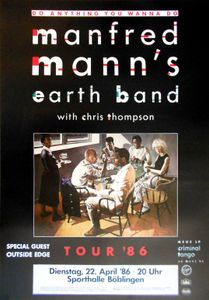 Manfred Mann's Earth Band - Böblingen, 1986