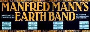 Manfred Mann's Earth Band Tour '86 1986