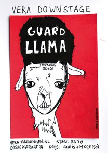 Guard Llama - Groningen, 2016