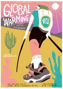 Global Warming - international students party - Groningen, 2015