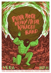 Punkrockheavymetalkaraokeband - Groningen, 2015