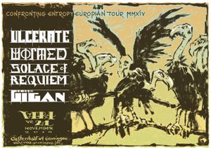 Confronting Entropy European Tour MMXIV met: Ulcerate - Groningen, 2014
