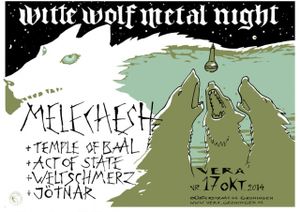 De Witte Wolf Metalnight: Melechesh - Groningen, 2014