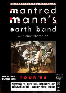 Manfred Mann's Earth Band - Rüsselsheim, 1986