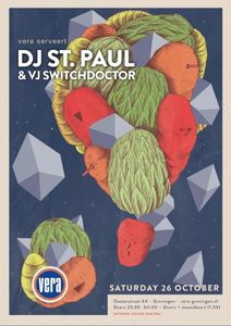 Vera Serveert: DJ St. Paul & VJ Switchdoctor - Groningen, 2013