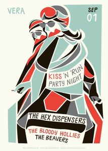 Kiss'n'Run Party Night: The Hex Dispensers - Groningen, 2013