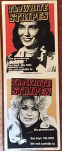 The White Stripes Nashville 2001 (Uncut sheet)