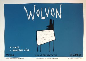 WOLVON - Plaatpresentatie: 'folds.' - Groningen, 2013