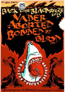 Back To The Black Tour 2013: Vader - Groningen, 2013