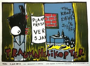 Traumahelikopter plaatpresentatie - Groningen, 2013