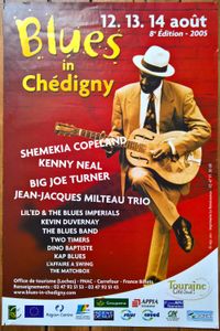 Blues in Chédigny - Chédigny, August 12-14. 2005