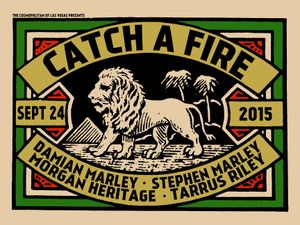 Catch A Fire Tour Las Vegas 2015
