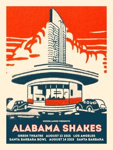 Alabama Shakes Los Angeles / Santa Barbara 2015