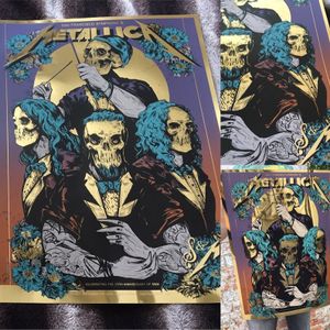 Metallica San Francisco S&M² 2019 (Night 1) (AP Gold Foil Variant)