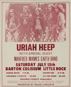 Uriah Heep - Little Rock, 1974
