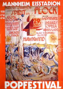 Popfestival Mannheim Eisstadion 1973