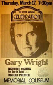 Gary Wright - Fort Wayne, 1977